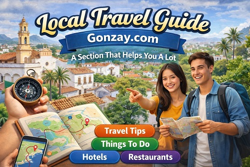 Local Travel Guide Gonzay.com