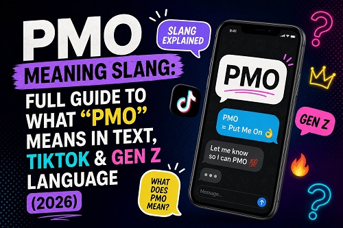 PMO Meaning Slang