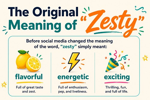 What Does Zesty Mean in Slang
