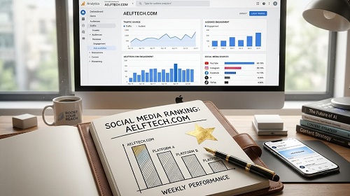Social Media Ranking Aelftech com