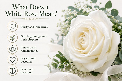 What Does a White Rose Mean