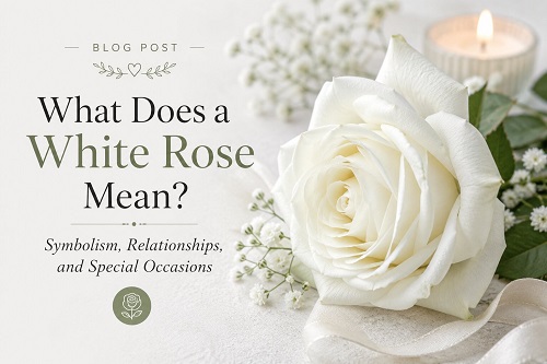What Does a White Rose Mean