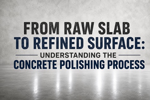 From Raw Slab to Refined Surface Understanding the Concrete Polishing Process