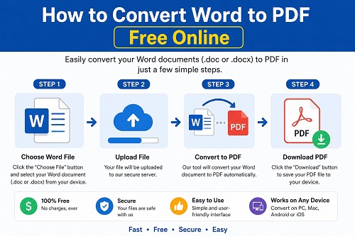 How to Convert Word to PDF Free Online