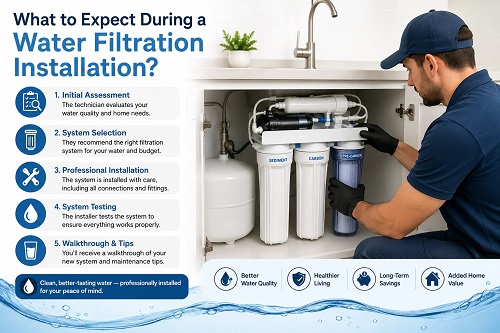 What to Expect During a Water Filtration Installation